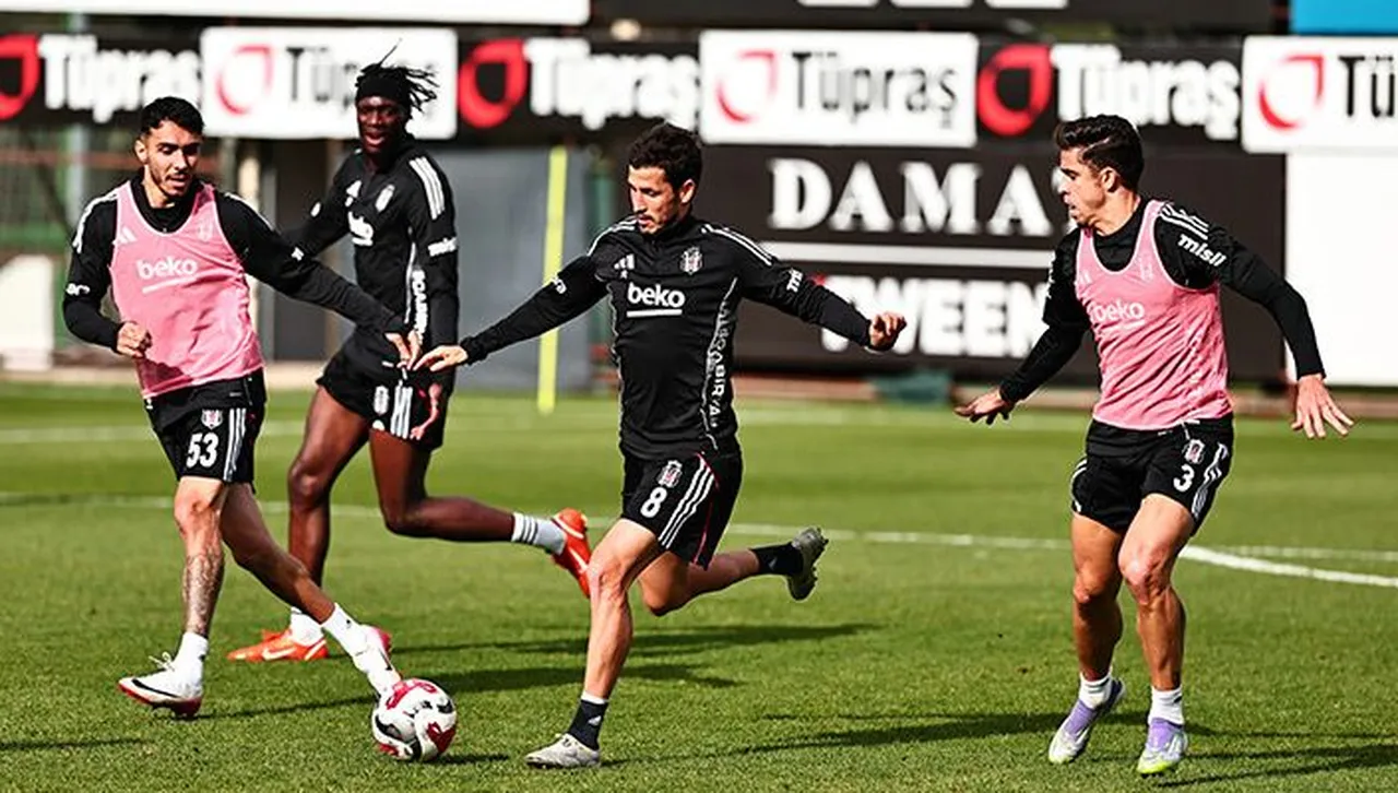Beşiktaş'ta Samsunspor maçı hazırlıkları