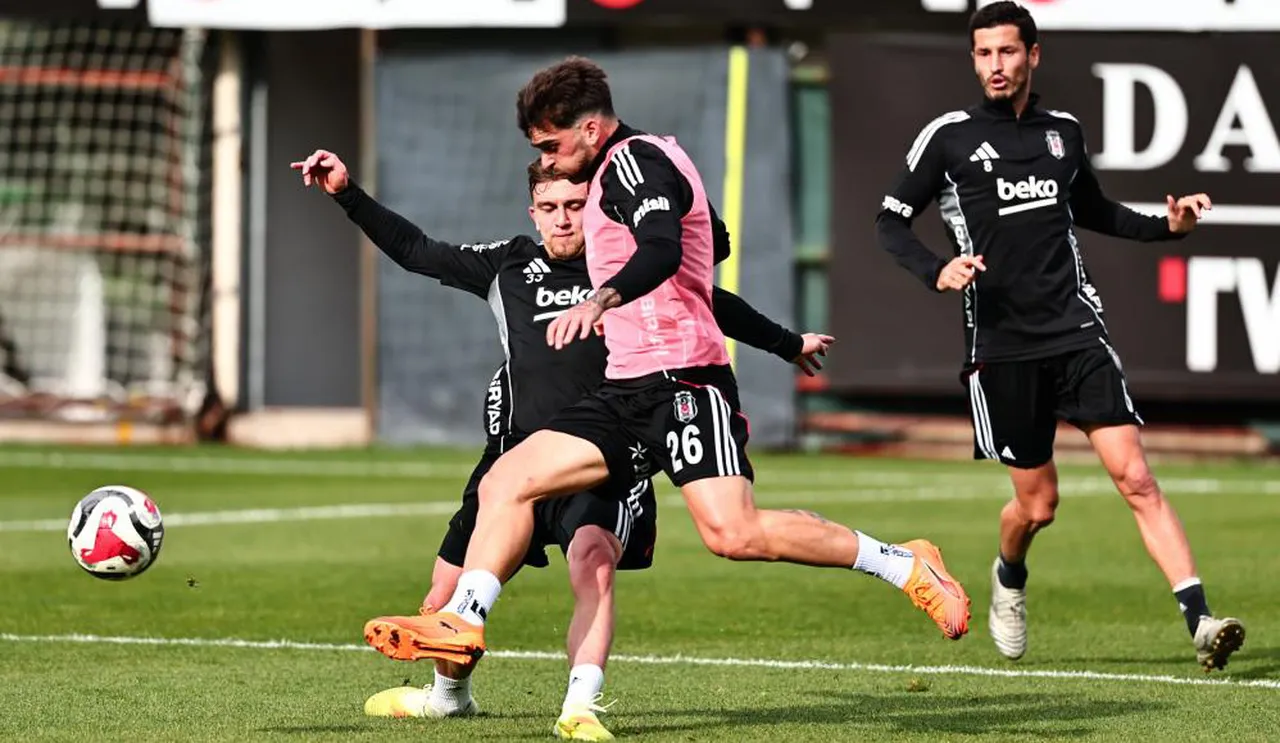Beşiktaş'ta Samsunspor maçı hazırlıkları