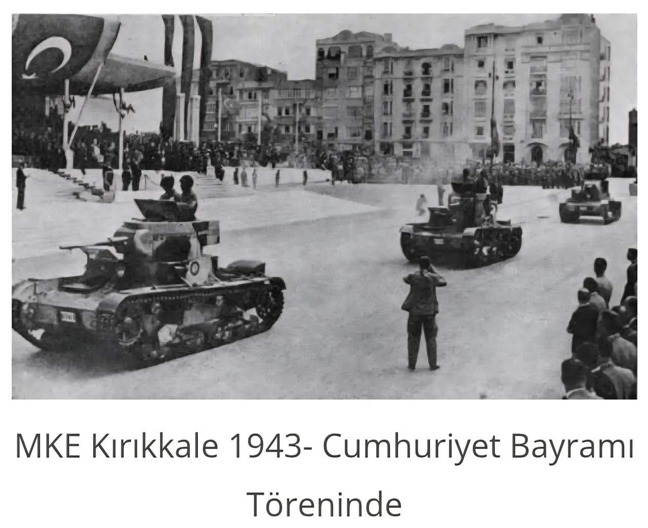 Kırıkkale 43, Cumhuriyet Bayramı töreninde (1943)