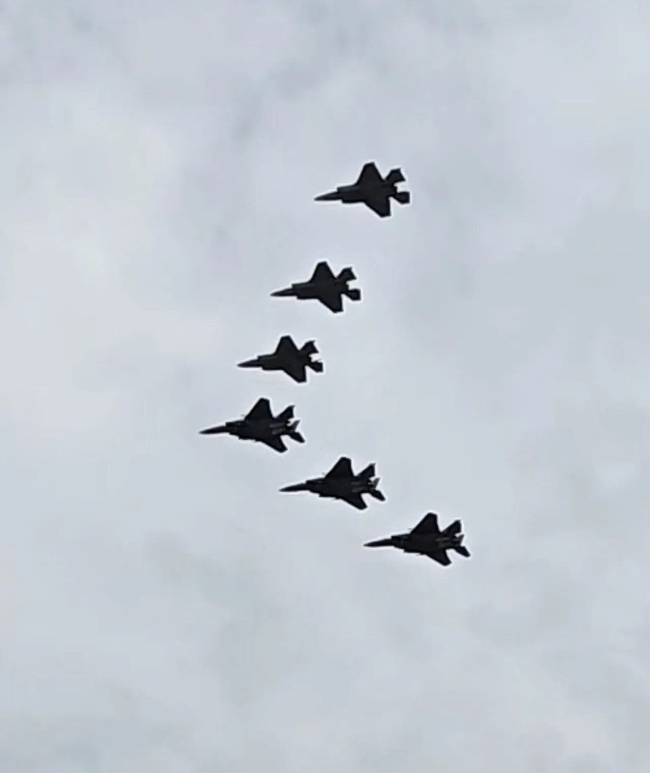 F-35 uçakları Beyaz Saray semalarında