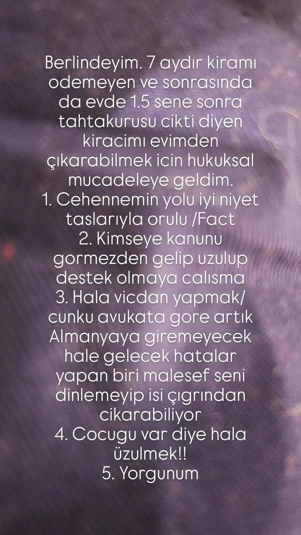 Tuba Ünsal'ın Instagram paylaşımı...