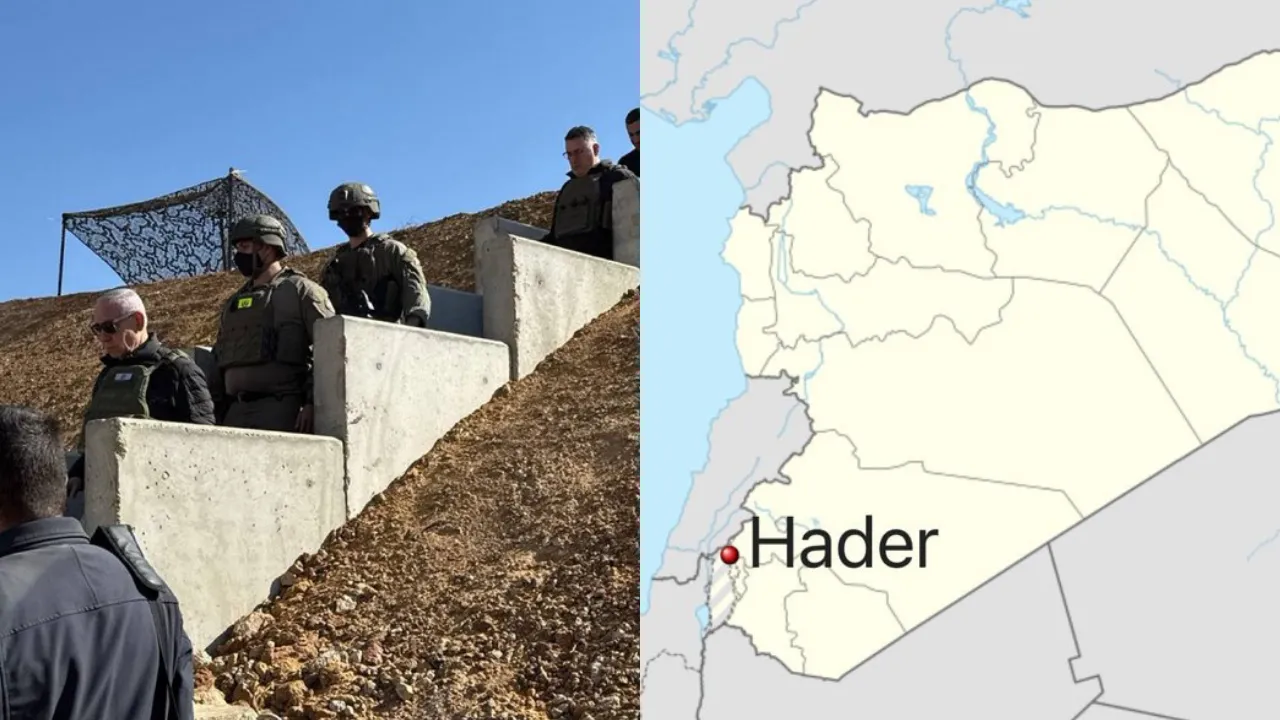 Netanyahu’dan Suriye’ye skandal ziyaret! İşgal hattına girdi