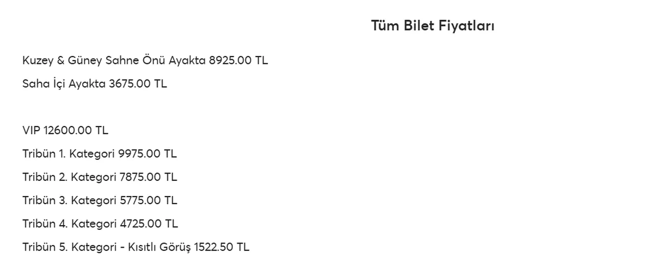 Tarkan İstanbul konseri 2026 ne zaman, bilet fiyatları ne kadar? Biletler bugün satışa çıkıyor