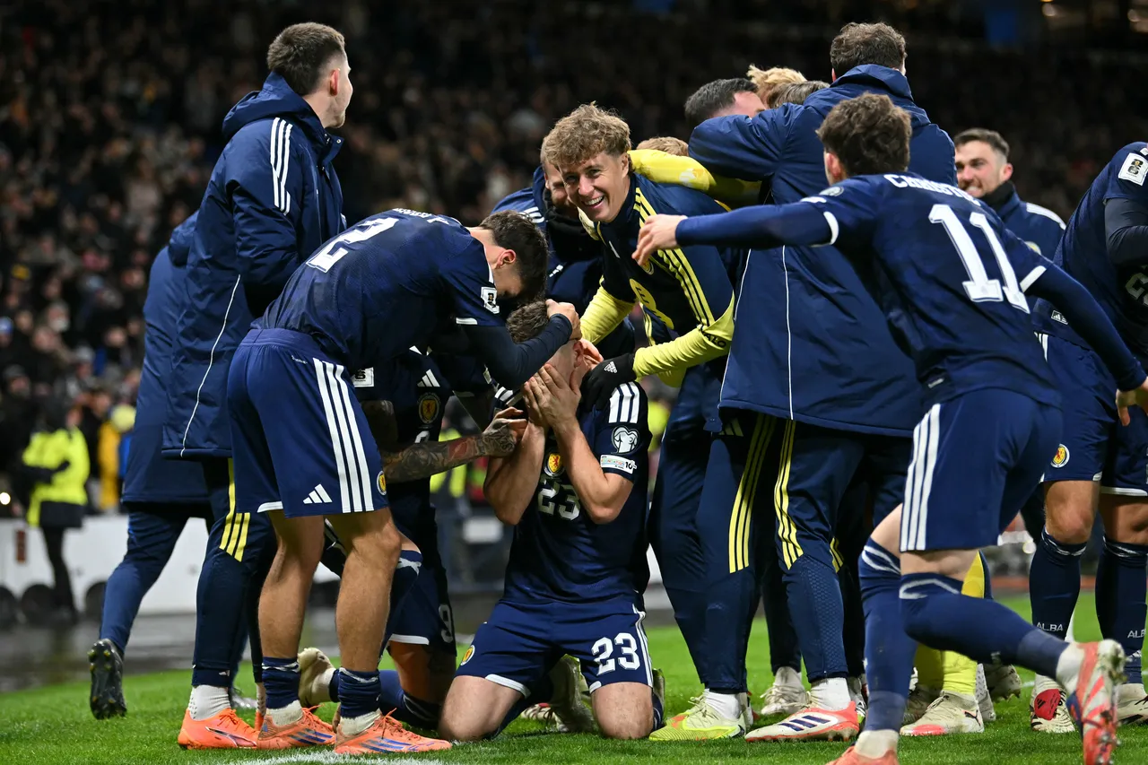 İskoçya'nın Dünya Kupası sevinci