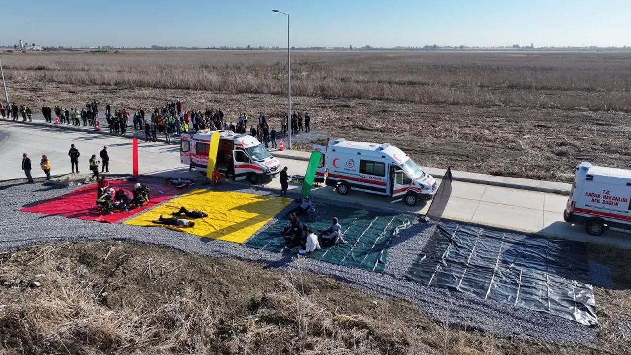 Tatbikattan görüntüler