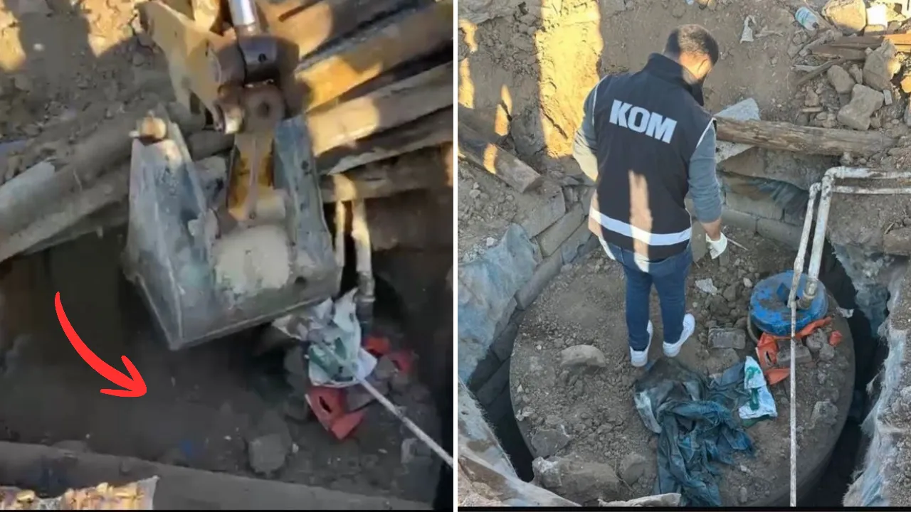 Fiber tanka koyup yer altında gizlediler! 3 bin 562 litre kaçak motorin ele geçirildi