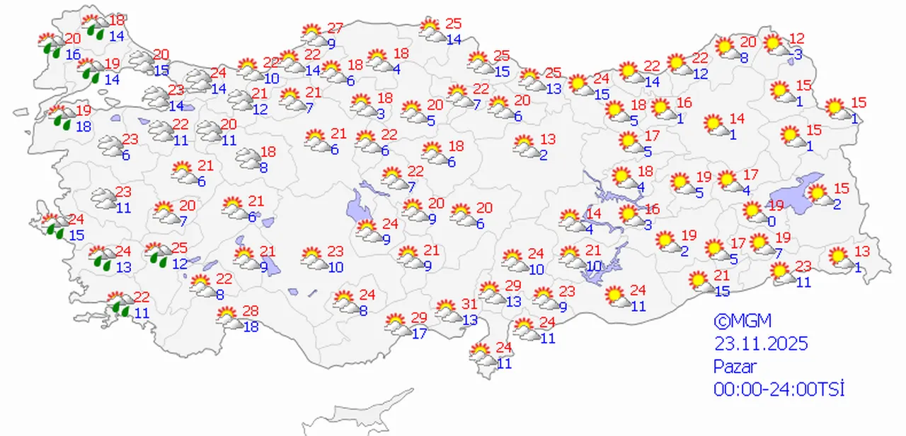 Sağanak yağış ve soğuk hava kapıda! Meteoroloji gün vererek uyardı