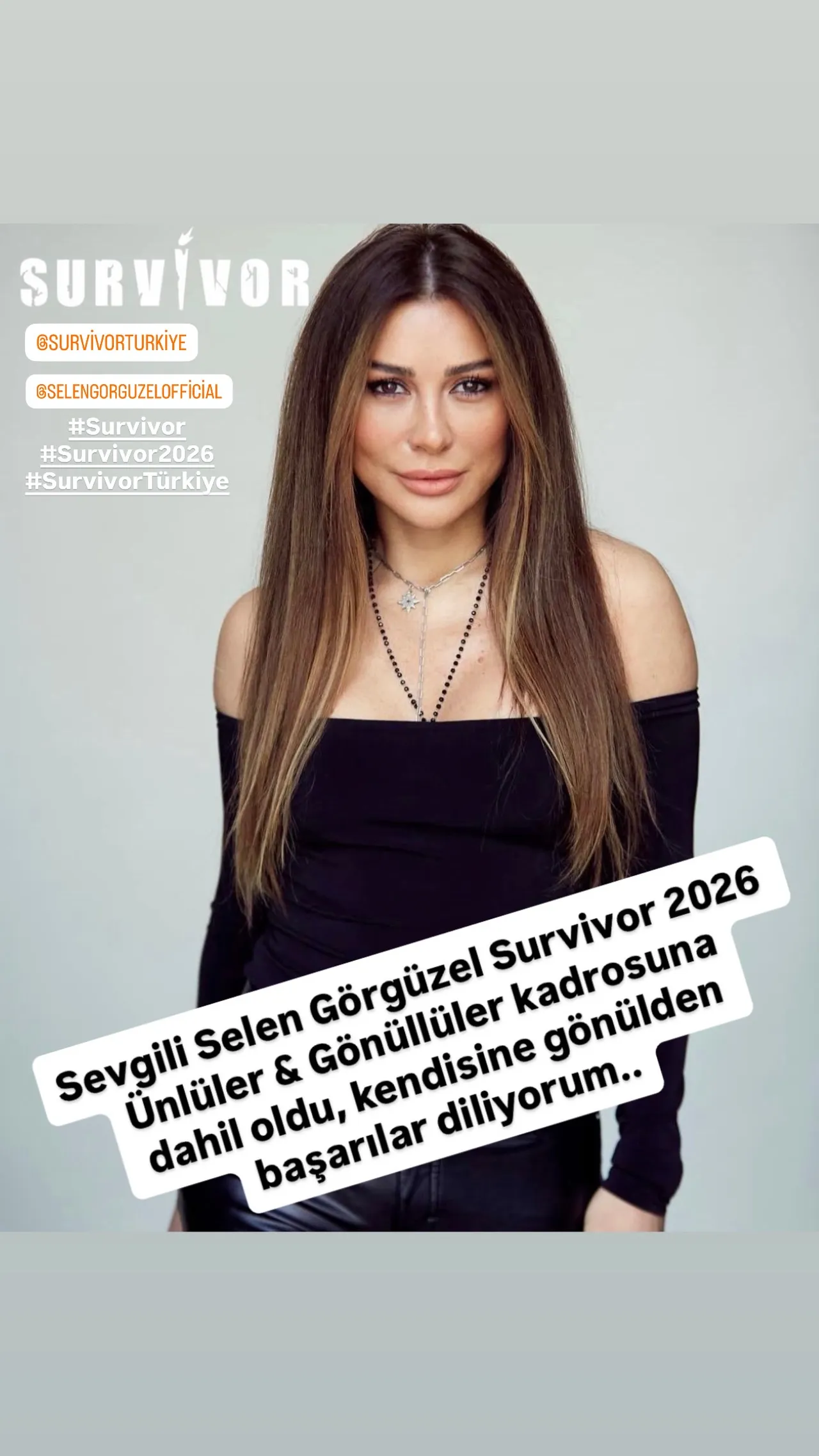 Selen Görgüzel Survivor 2026 Ünlüler & All Star kadrosunda
