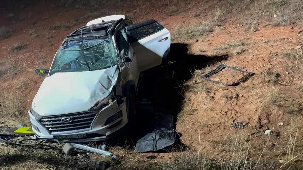 Aracın kaza sonrası hali