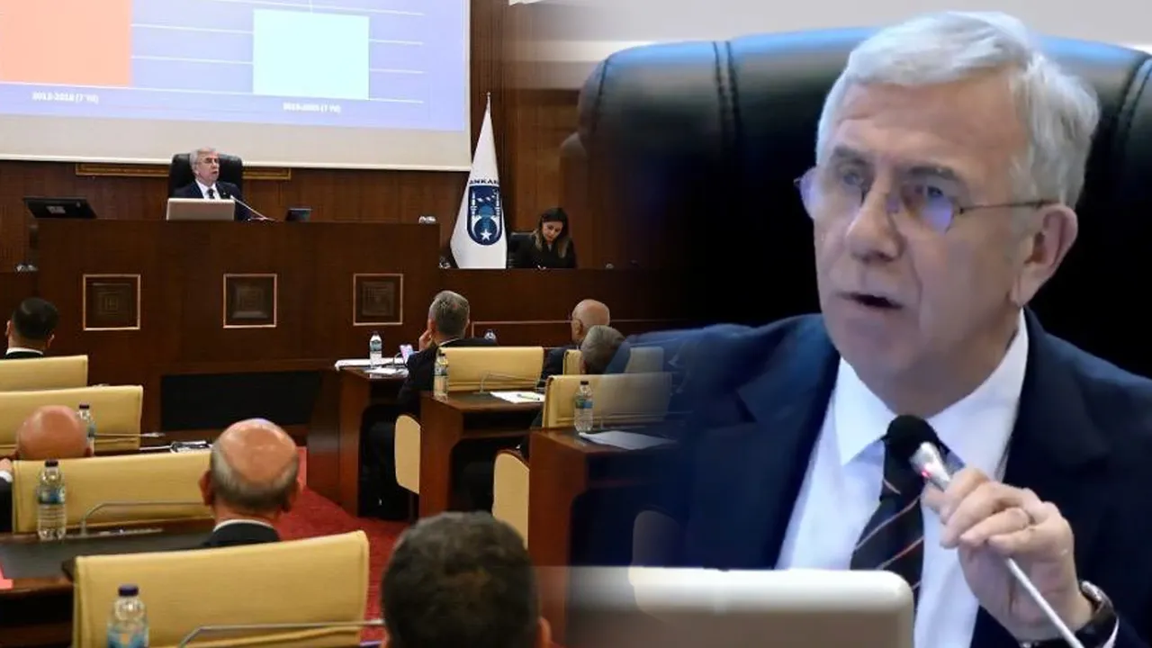 ABB Meclisi'nde gergin anlar! Mansur Yavaş sinirlendi: Bağırma lan!