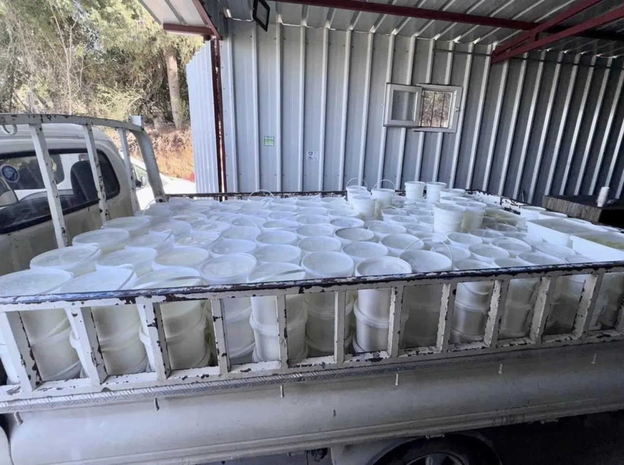 Hatay'da 2 tondan fazla yoğurt ve peynir imha edildi