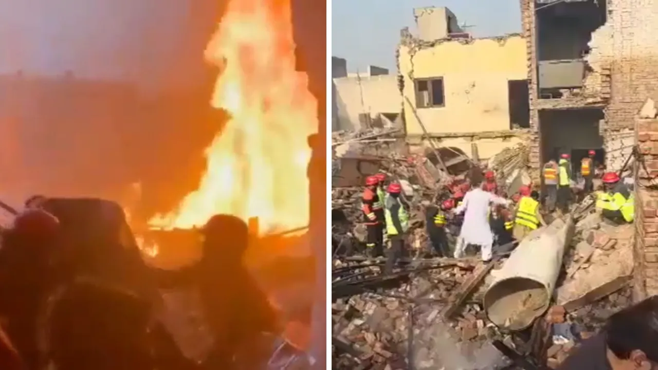 Pakistan'da tutkal fabrikasında patlama! Çok sayıda ölü ve yaralı var