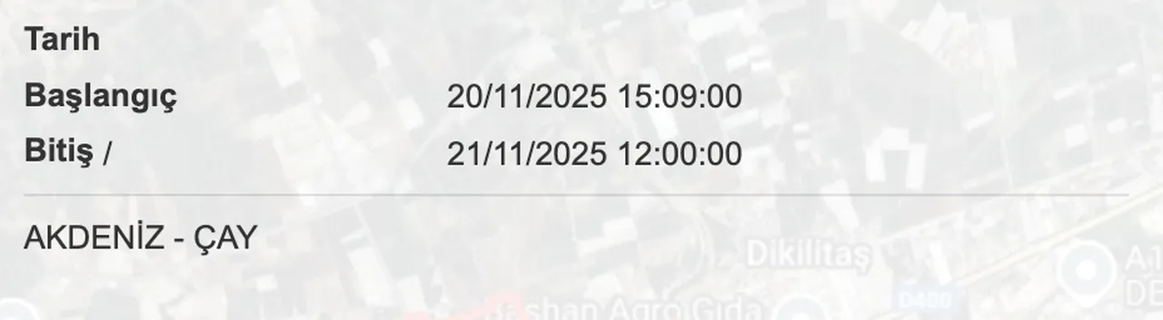 Son dakika: Mersinde sular ne zaman gelecek? 21 Kasım MESKİ su kesintisi bitiş saatleri!