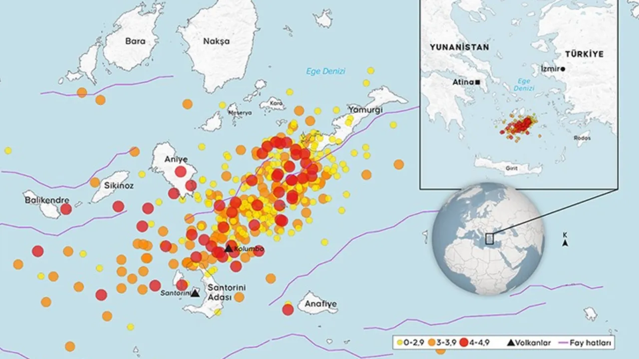 1 yılda 25 binden fazla depremle kabus yaşanmıştı! Santorini depremlerinin sırrı çözüldü