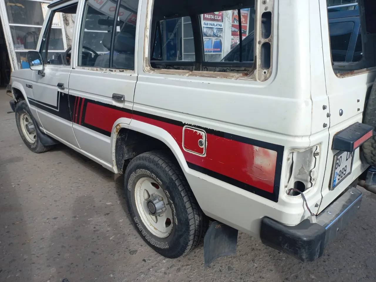 Recep Yazıcıoğlu’nun beyaz makam aracı