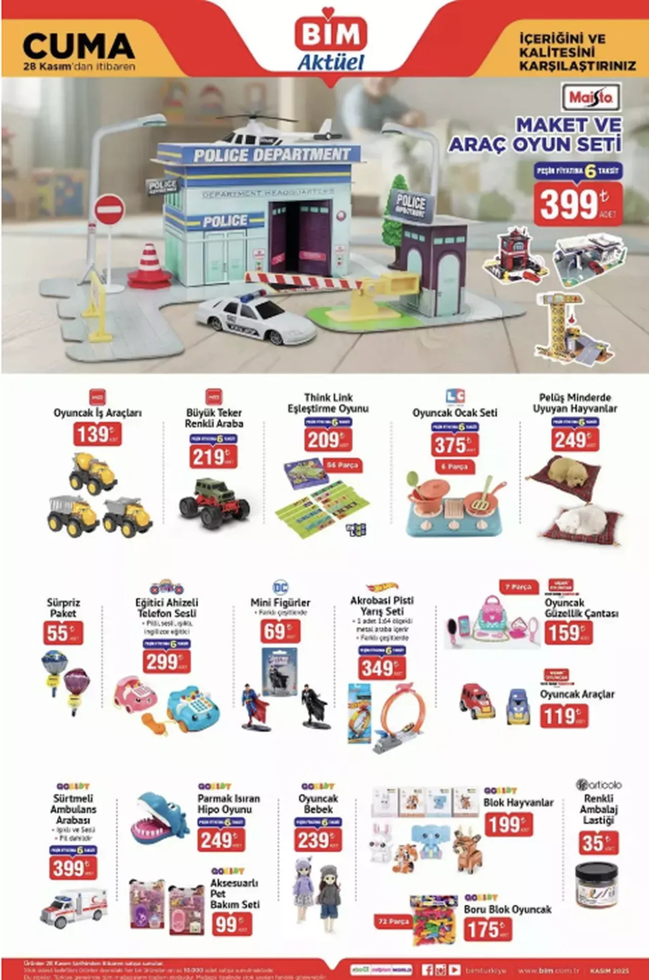BİM 28 Kasım Cuma aktüel kataloğu: Cuma indirimlerinde hangi ürünler var?