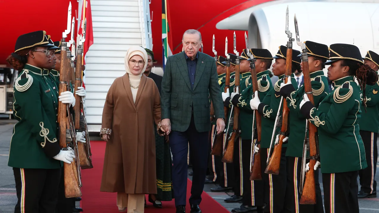 Cumhurbaşkanı Erdoğan Güney Afrika'da