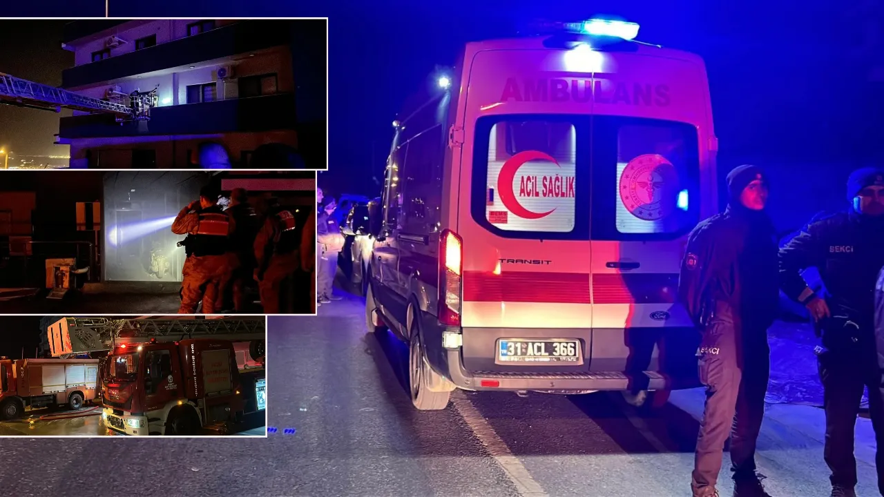 Hatay'da feci yangın! 2 ölü çok sayıda yaralı