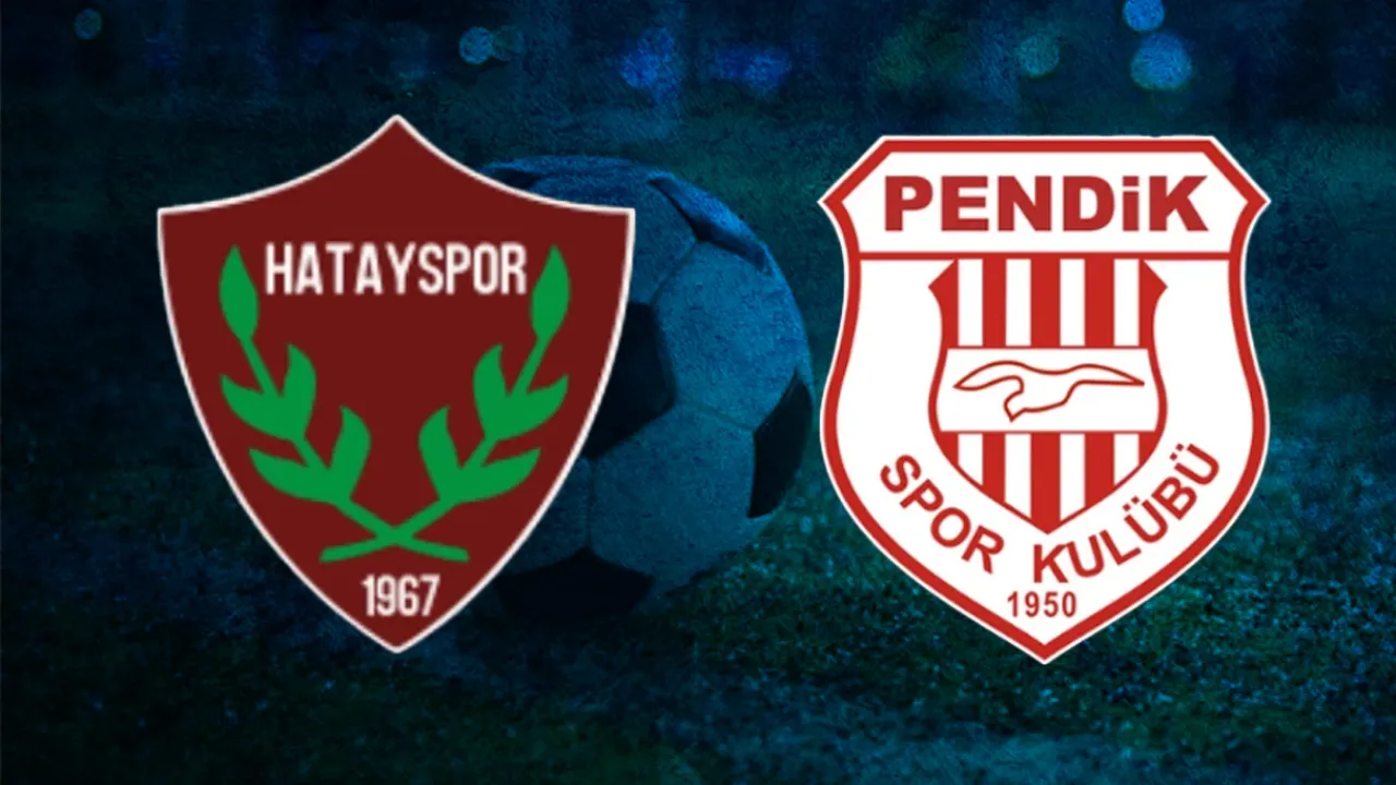 Hatayspor - Pendikspor maçı hangi kanalda, ilk 11'leri belli oldu mu?