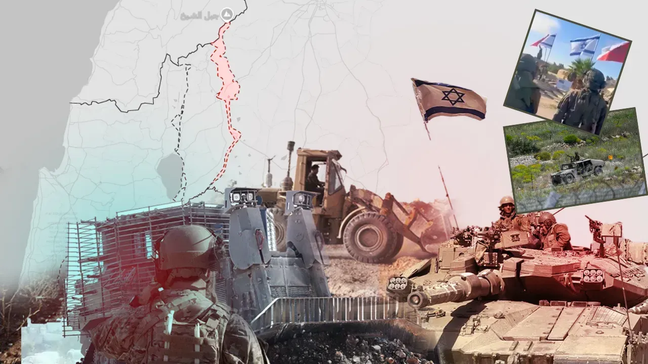 İSRAİL BAYRAĞI DİKTİLER