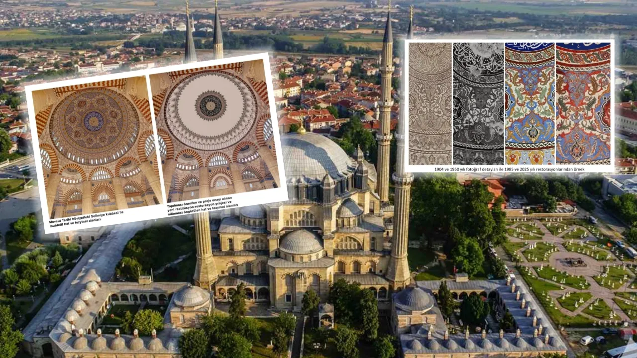 Selimiye Camii restorasyonuna mahkeme 