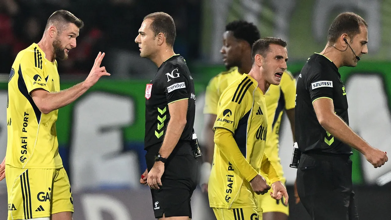 Fenerbahçe'den hakem isyanı: Rize'de iki gole de tepki geldi