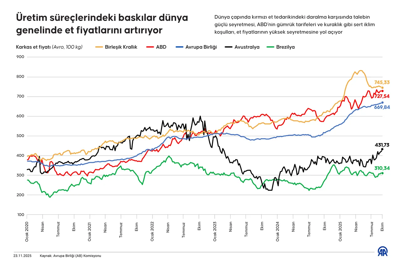 Kırmızı ette küresel kriz: Fiyatlar neden tırmanıyor?