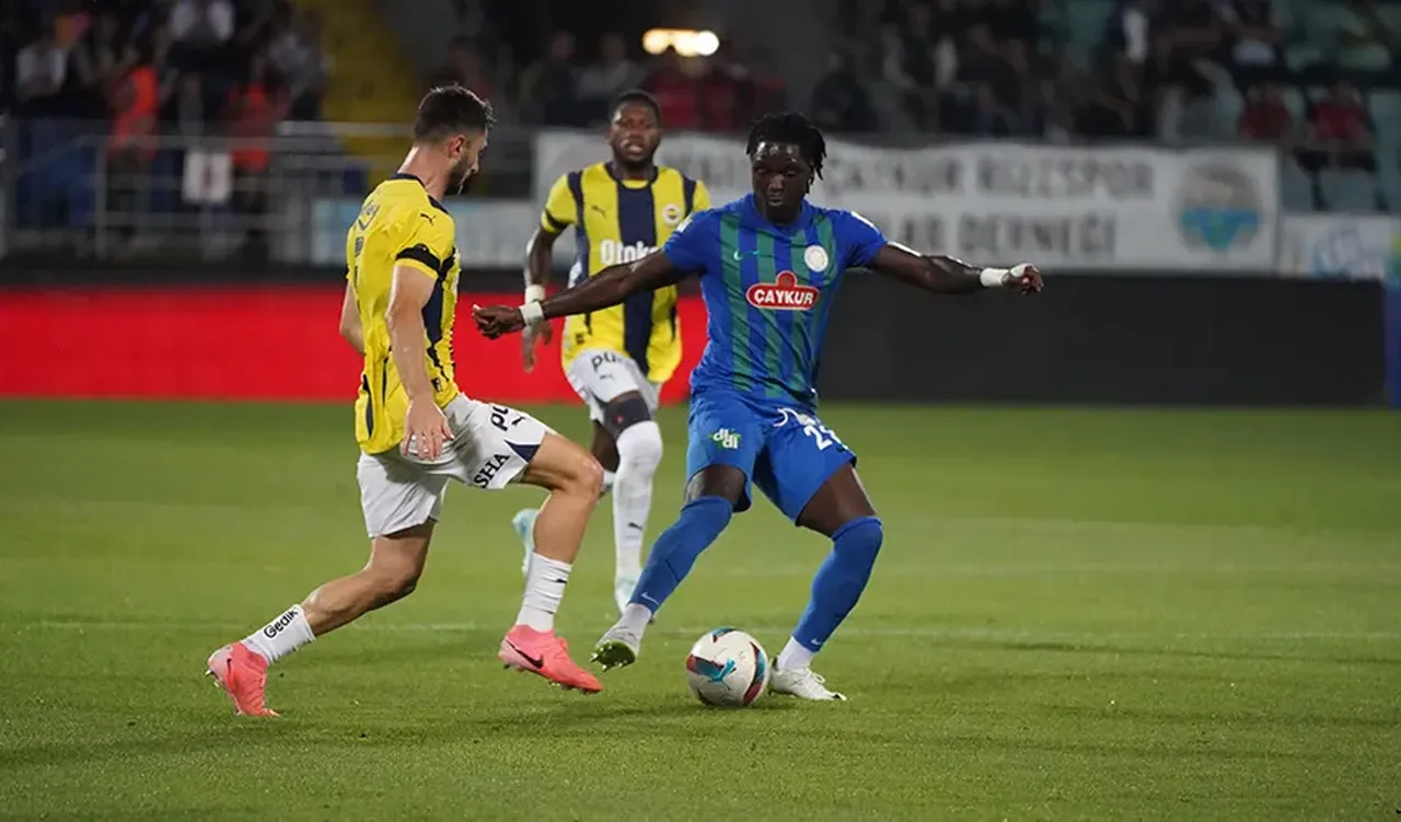 Rizespor - Fenerbahçe maçı hangi kanalda, saat kaçta? Süper Lig heyecanı sürüyor