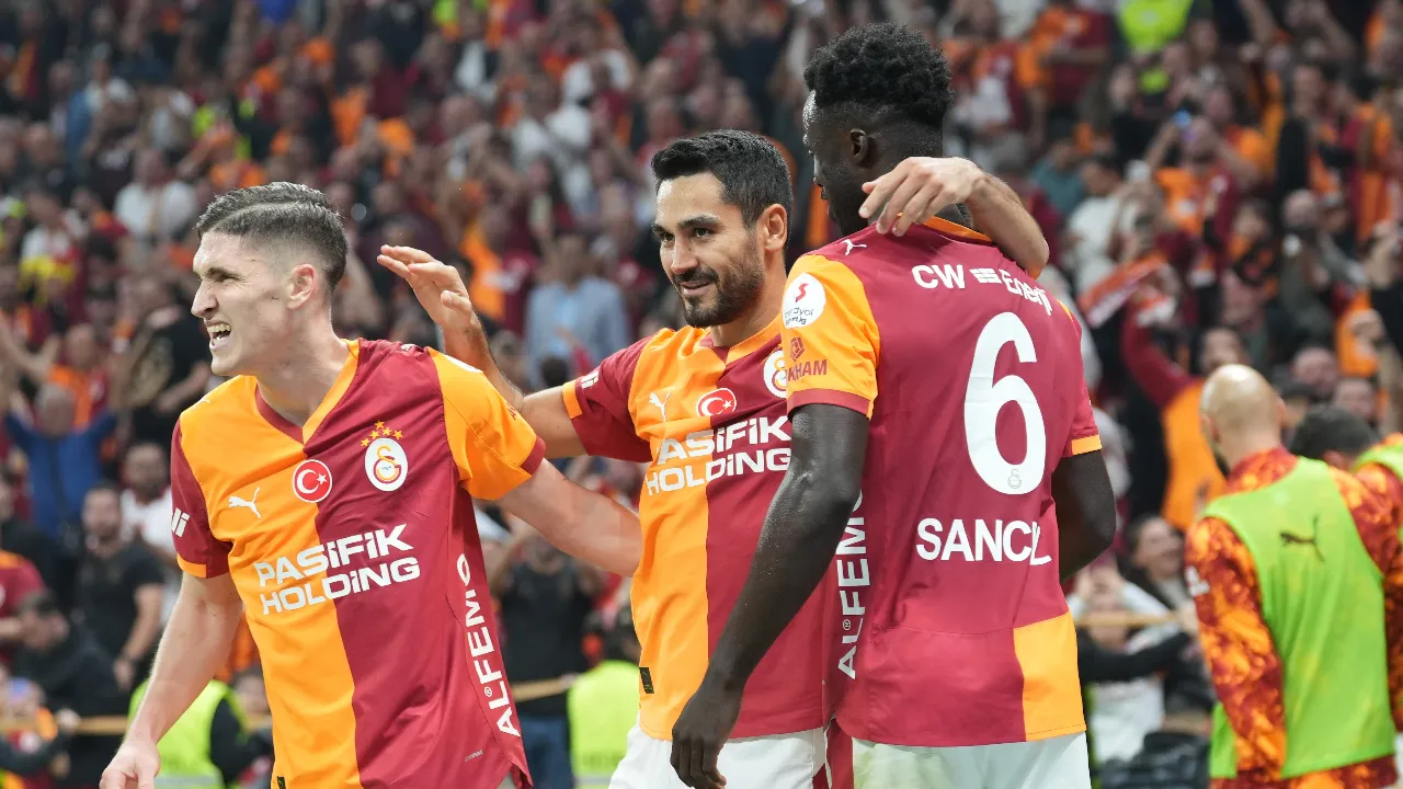 Galatasaray, zorlu karşılaşmadan 3-2 galip ayrıldı