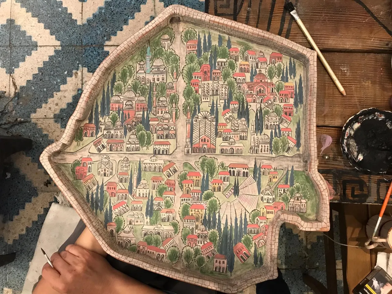 Tarihi ziyarete sayılı günler kaldı... Papa 14. Leo'ya özel hediye hazırlandı! Tam 1,5 ay sürdü