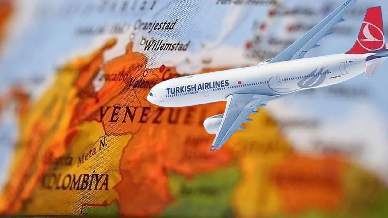 Bölgede gerilim tırmandı! Türk Hava Yolları, Venezuela uçuşlarını askıya aldı