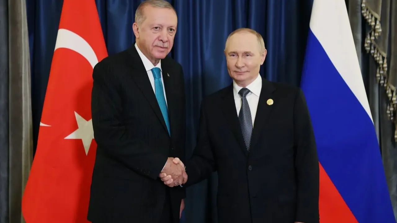 Cumhurbaşkanı Erdoğan, Putin'le görüştü