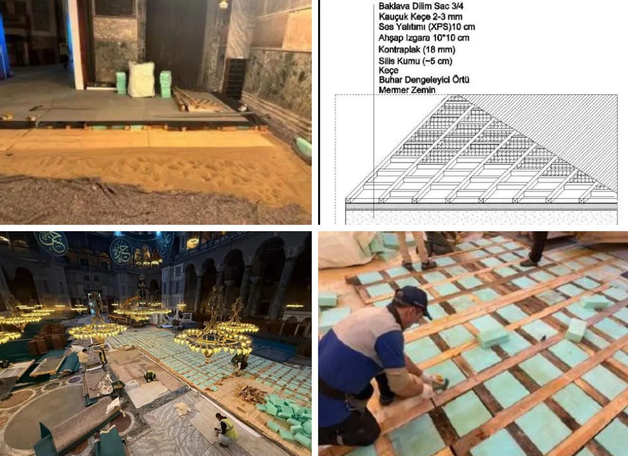 Gerçek çarpıtılıyor! "Ayasofya'ya kamyon girdi" paylaşımlarına Vakıflar Genel Müdürlüğü'nden açıklama geldi