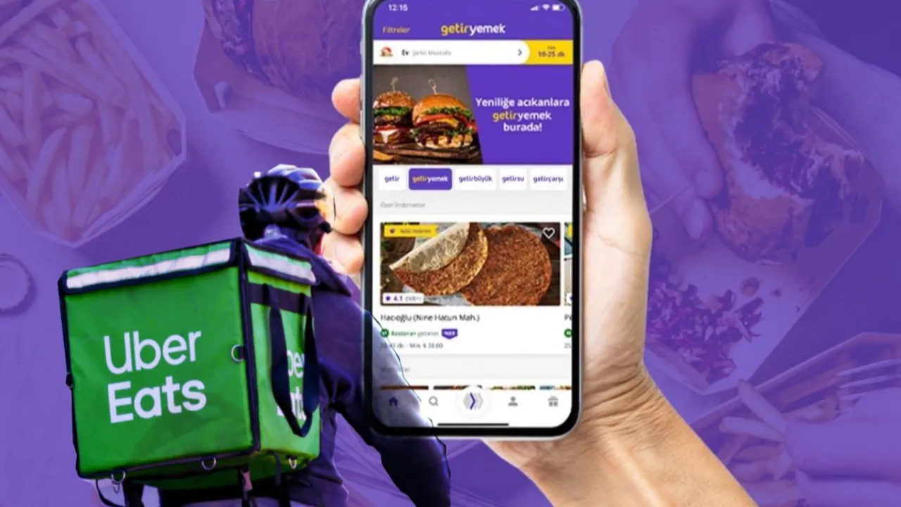 Getir Yemek'i satın alıyor: Uber Türkiye pazarında büyüyor