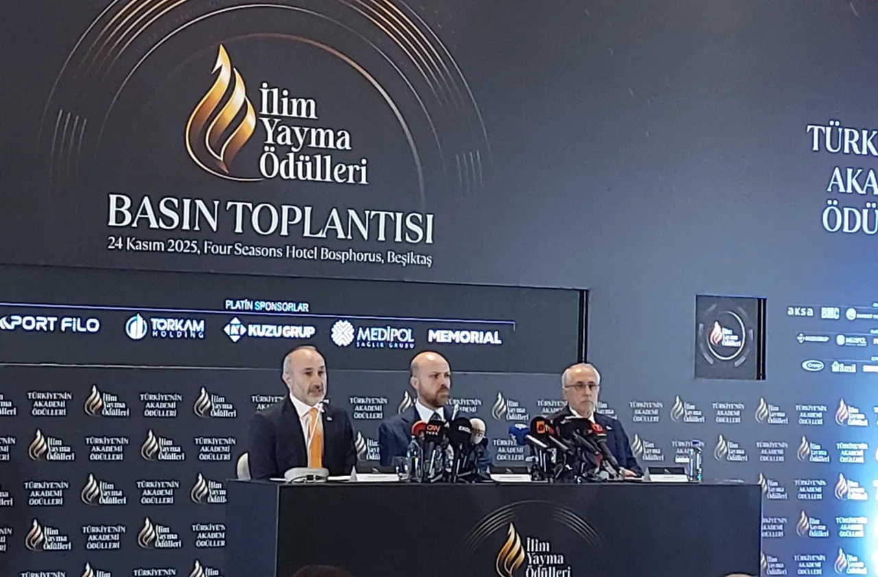 İlim Yayma Ödülleri sahiplerini bulacak! Necmettin Bilal Erdoğan: Akademiyi desteklemeye devam edeceğiz