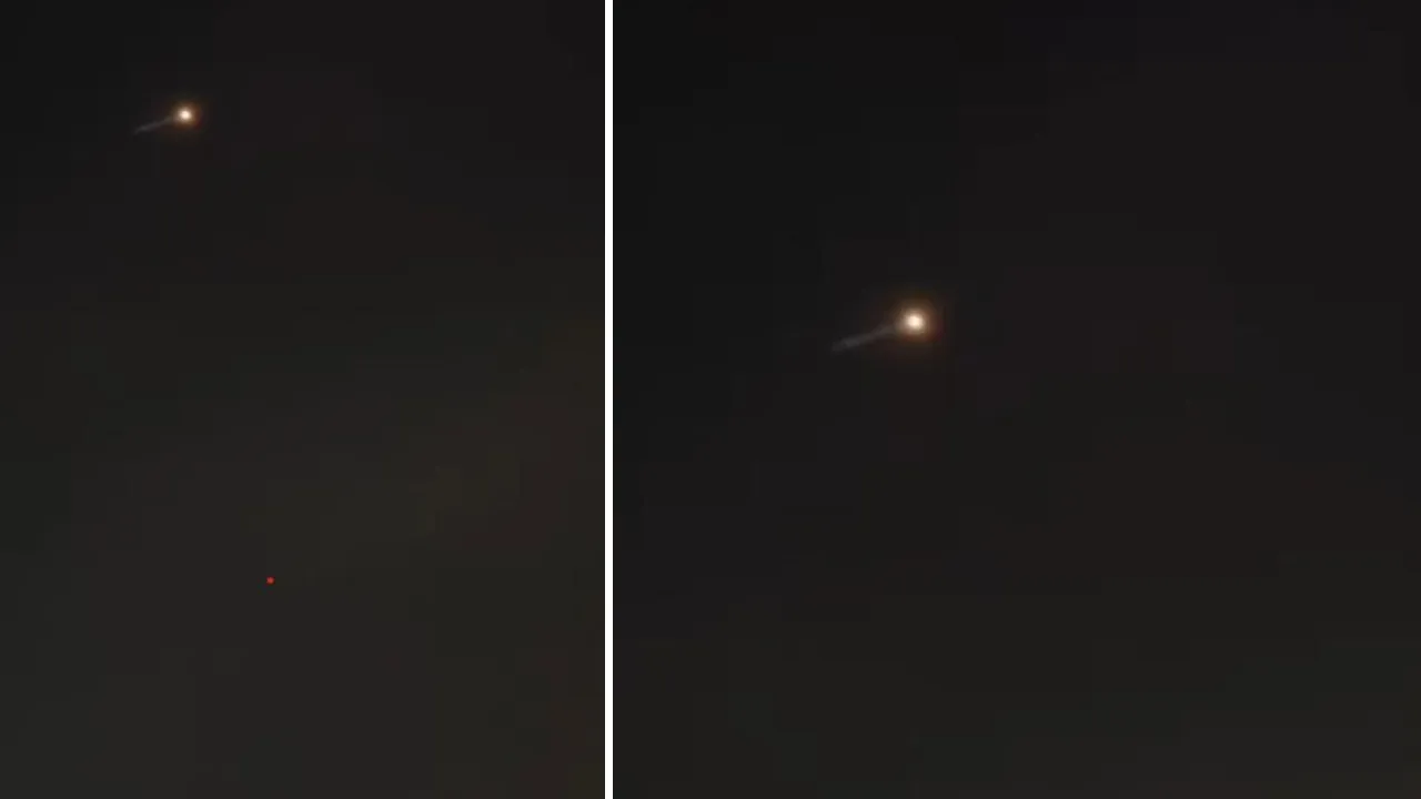 İstanbul'a göktaşı mı düştü? Gören telefona sarıldı, görüntüler hızla yayıldı