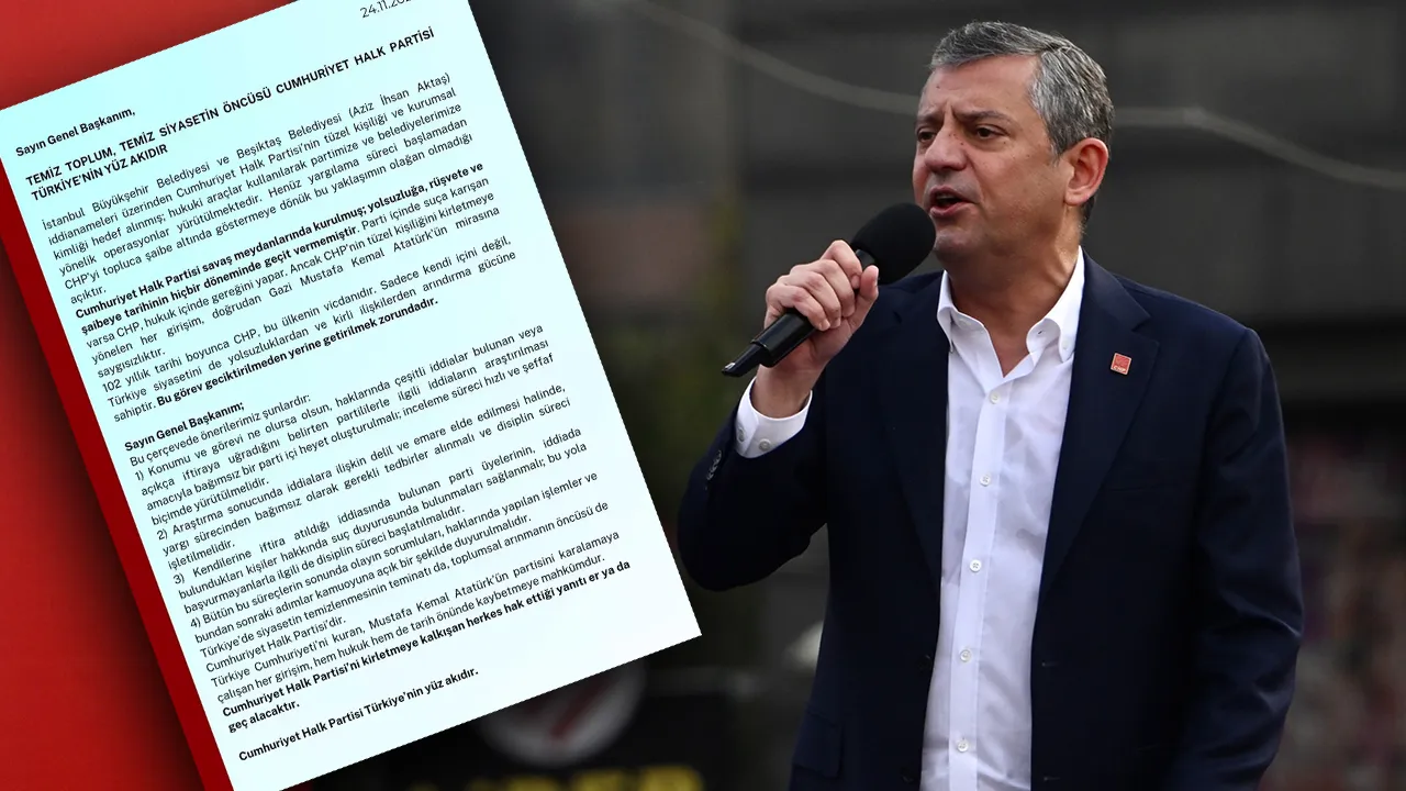 Özgür Özel yönetimine eski vekillerden mektup!