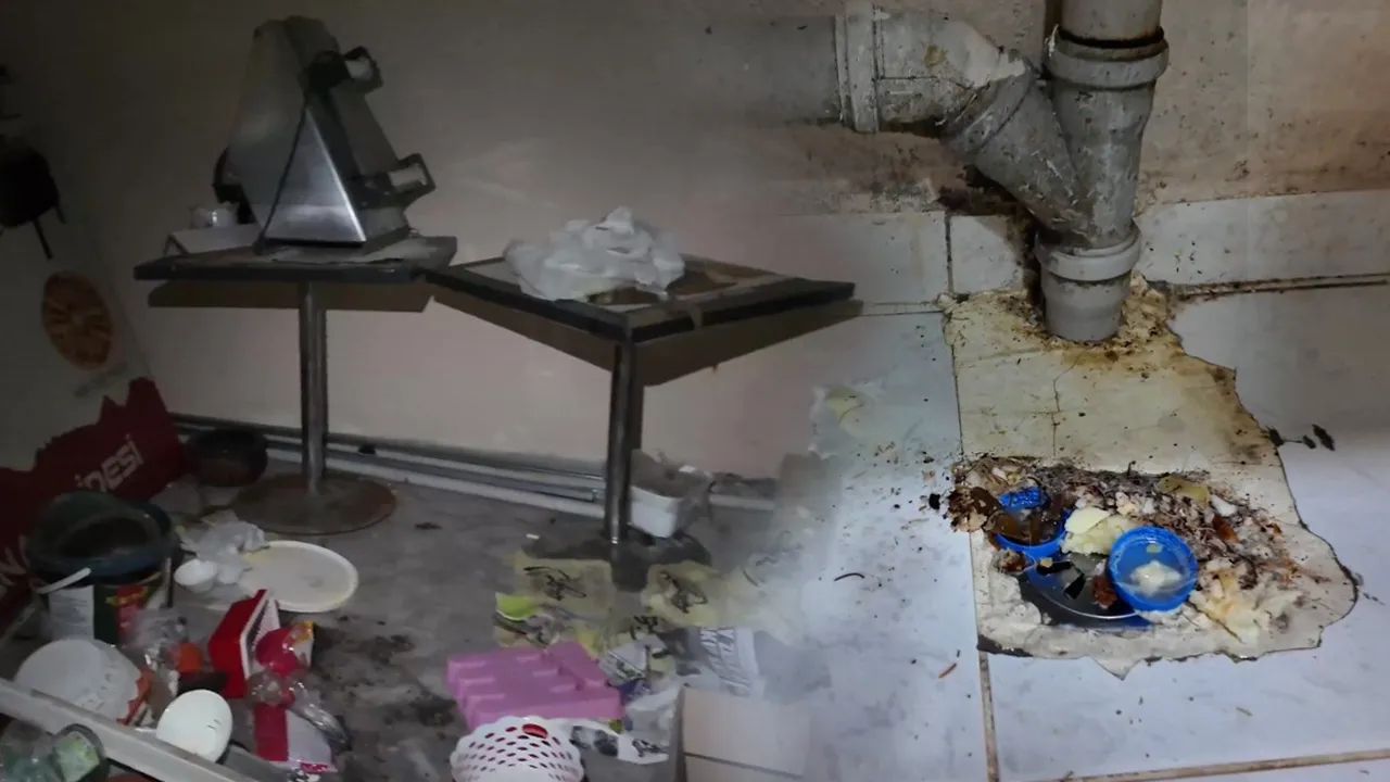 Tatlı imalathanesinde mide bulandıran görüntüler! 