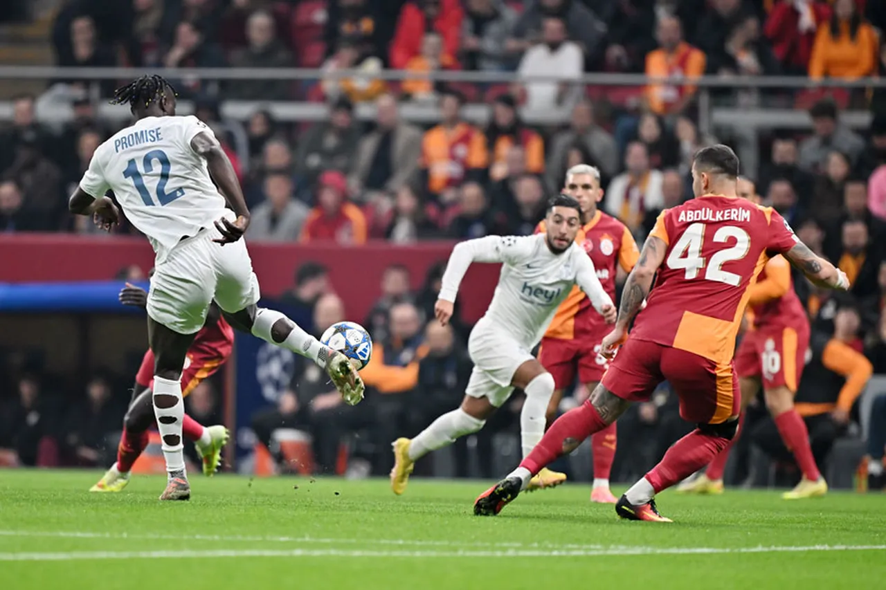 Galatasaray - Union SG maçından görüntüler