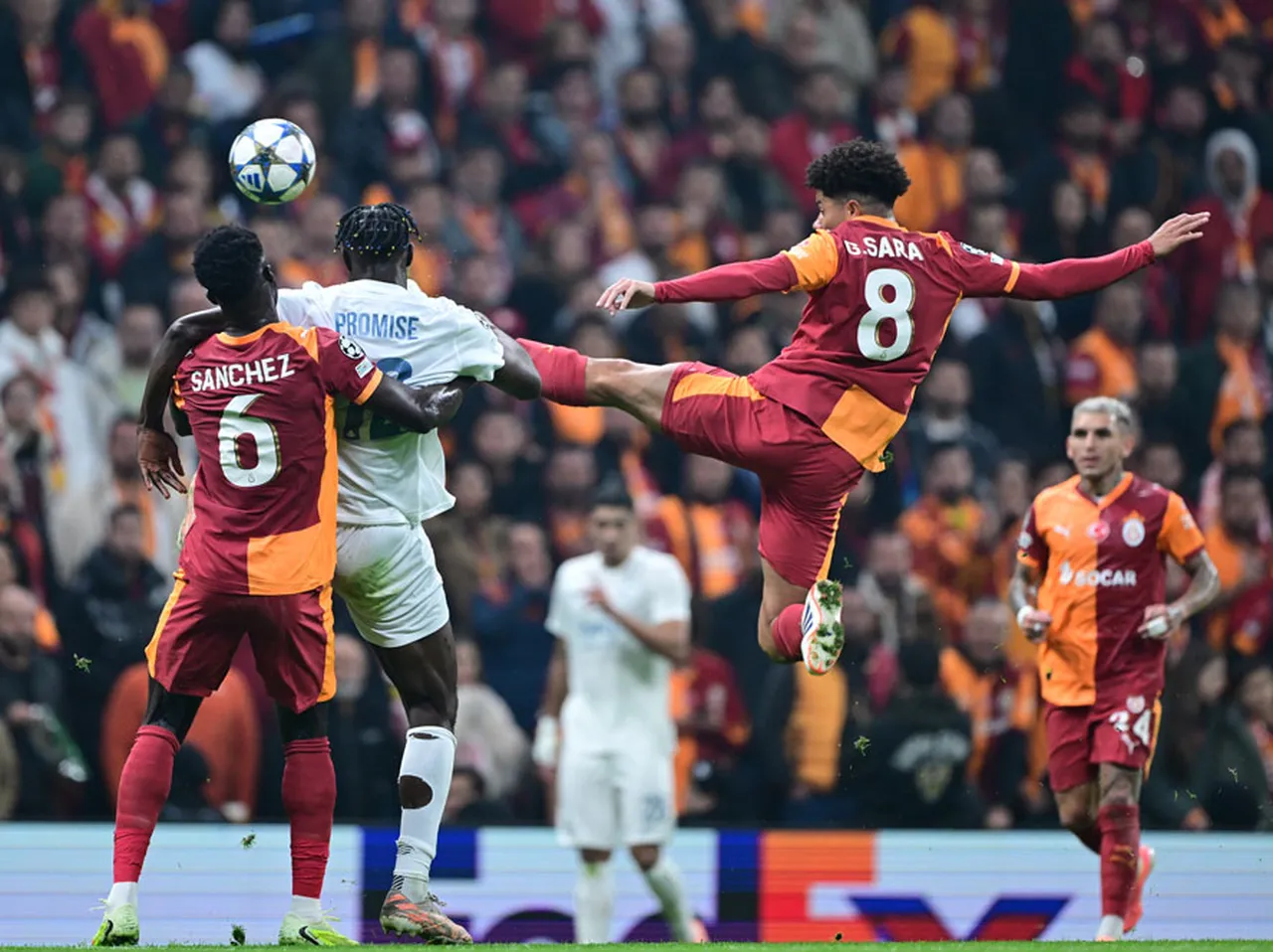 Galatasaray - Union SG maçından görüntüler