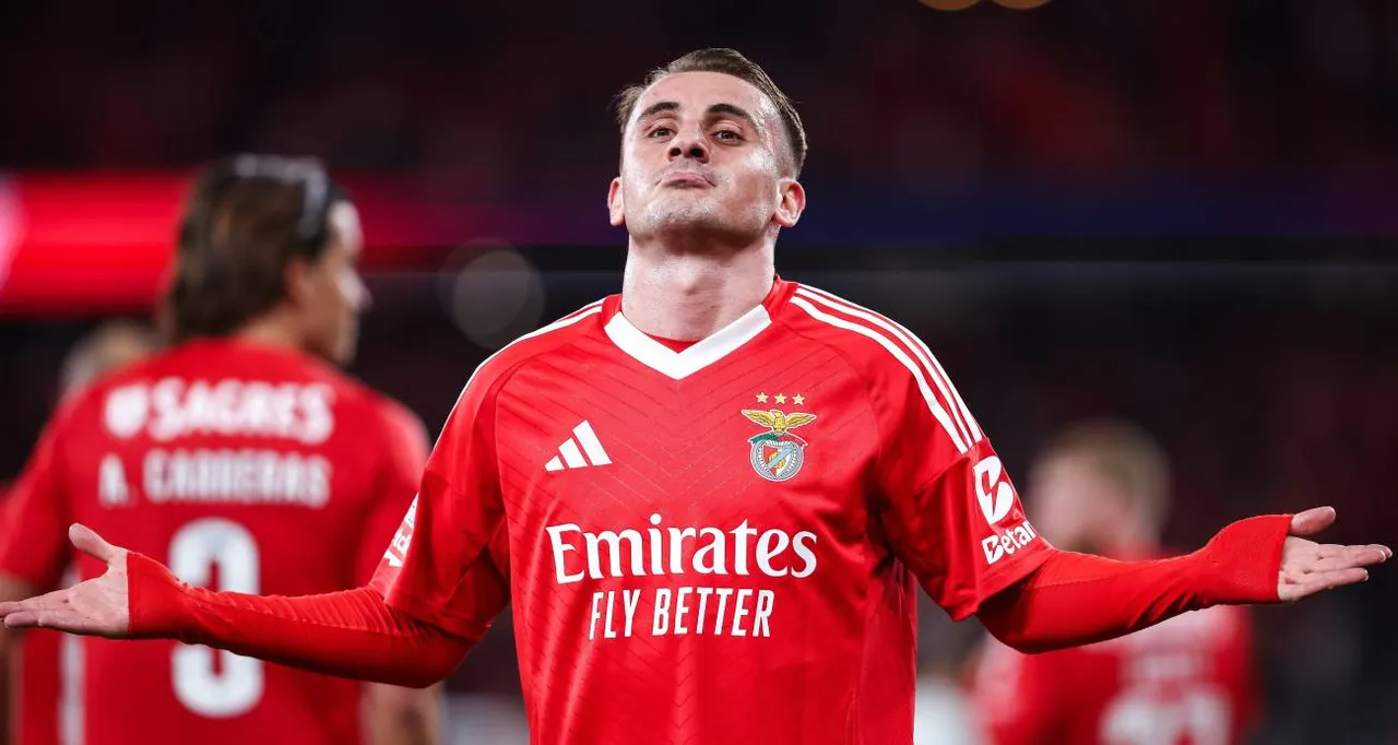 Kerem Aktürkoğlu, 2024 yaz transfer döneminde Benfica'ya transfer olmuştu