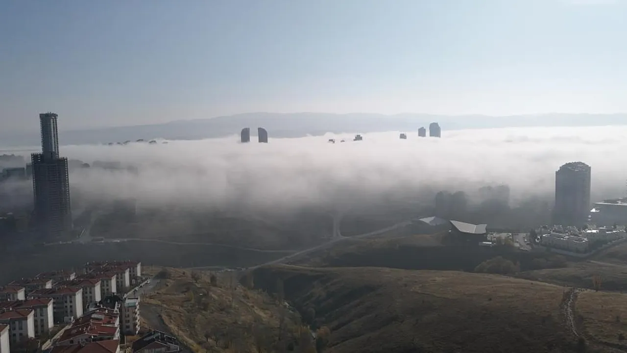 Ankara sise büründü! Fotoğraflar kartpostalları aratmadı