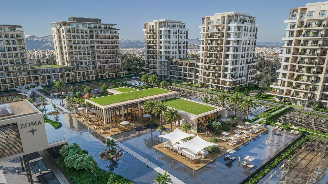 Antalya'nın yeni yaşam merkezi Luviya'da lansmana özel yüzde 10 peşin, 60 ay vade fırsatı