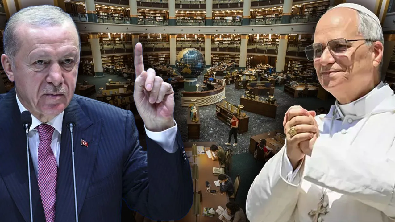 Cumhurbaşkanı Erdoğan ve Papa 14. Leo görüşecek! Toplantı Cihannüma Salonu'nda gerçekleşecek 