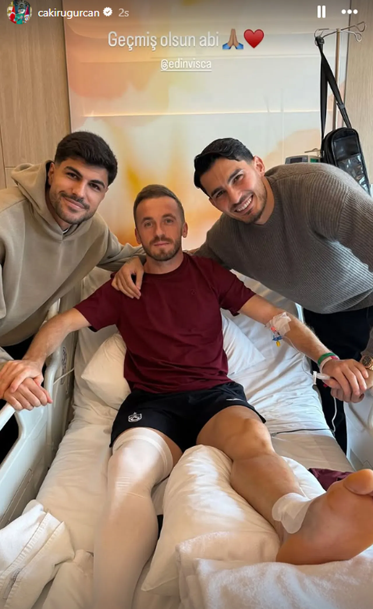 Uğurcan Çakır'ın Instagram paylaşımı