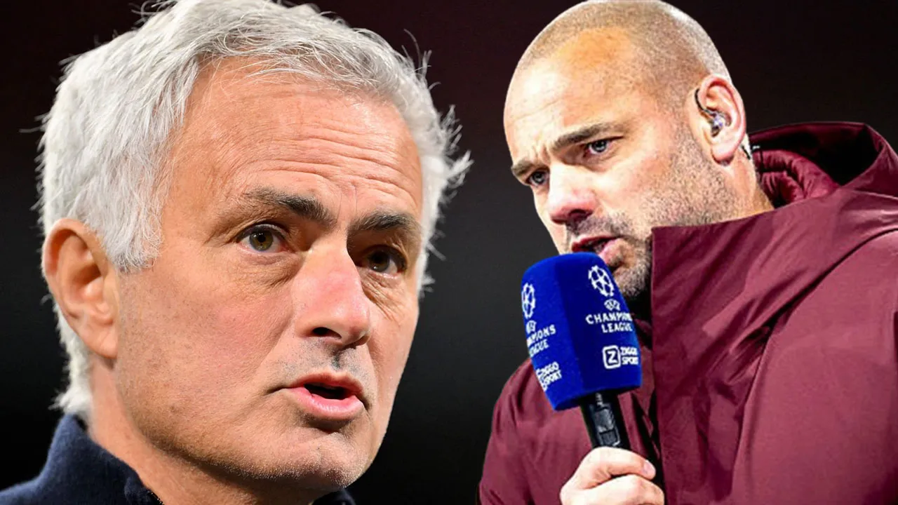 Jose Mourinho'dan Wesley Sneijder'e: Şişman adam