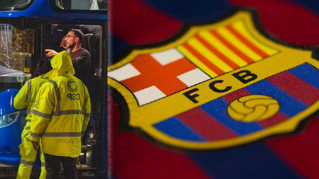 Londra'da Barcelona takım otobüsüne saldırı!