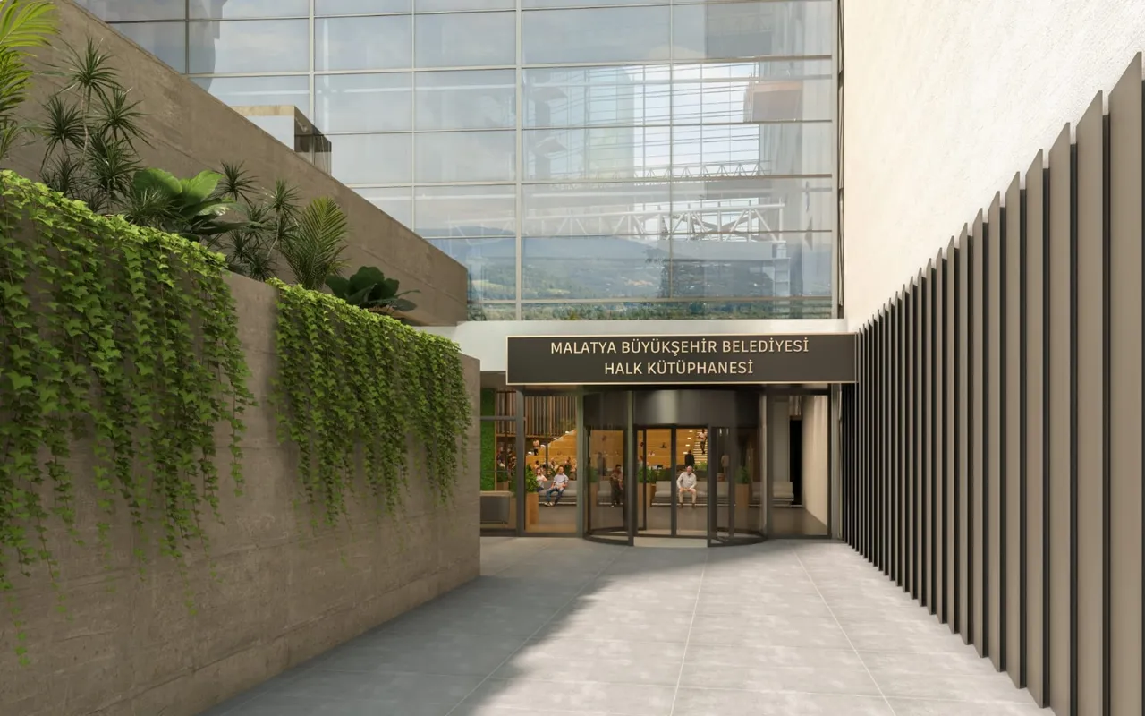 Malatya bölgenin en büyük kütüphanesine kavuşuyor: 7 gün 24 saat açık olacak