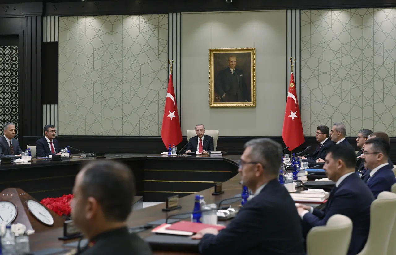 MGK, Cumhurbaşkanı Erdoğan başkanlığında toplandı.