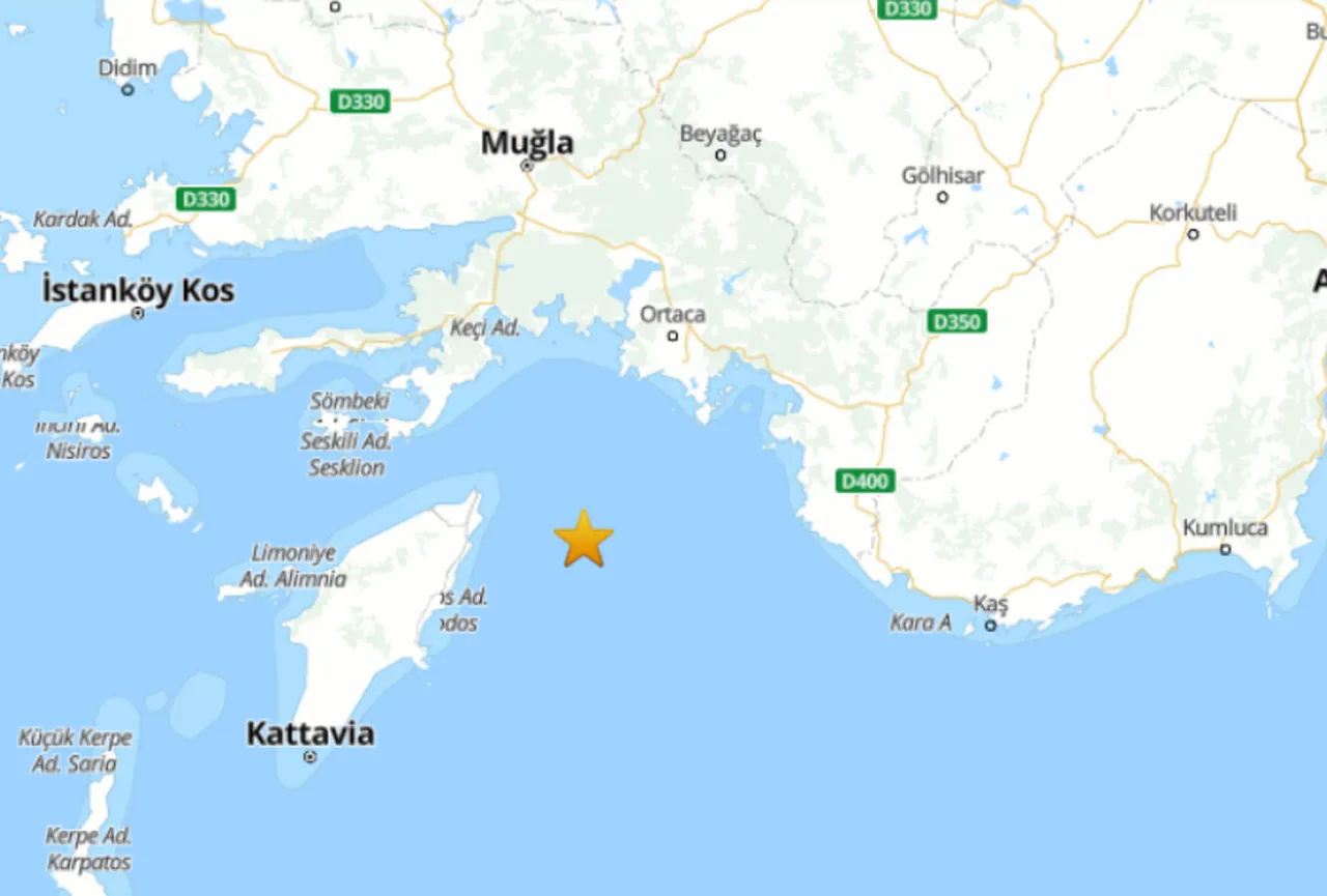 AFAD deprem grafiği